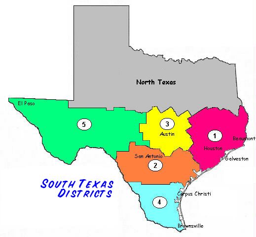Texas South Districts